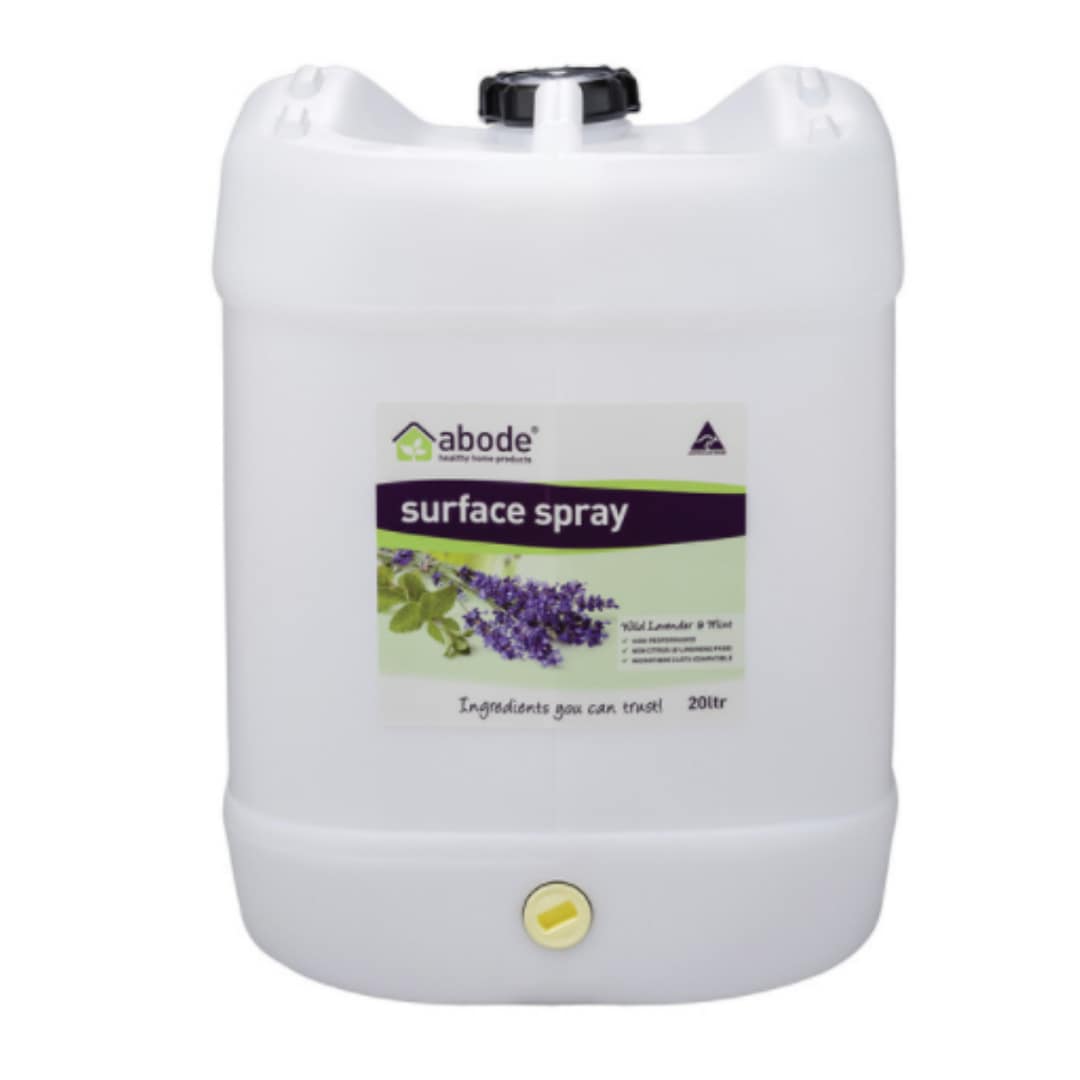 Abode Surface Spray Wild Lavender & Mint Drum with Tap 20L